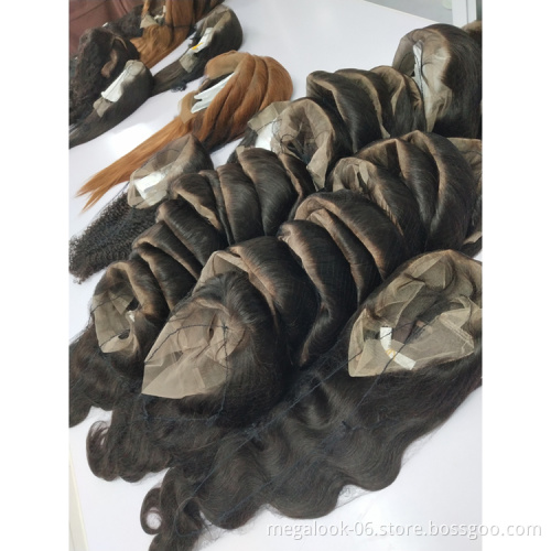 Wholesale Kinky Curly Lace Frontal Wigs Virgin Brazilian 100% Human Hair 13*6 Curly Lace Front Wig